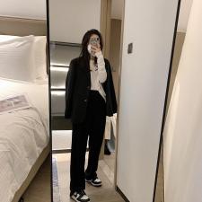遛弯阔腿裤，其它，XTZ style