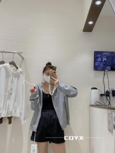 秋装新款华夫格韩版卫衣外套,女装卫衣/绒衫,淳·清雅秀