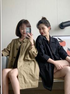 秋装风衣外套,女装风衣,戈朴