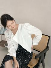 斜门襟长袖小衫，其它，TVMV(4F)