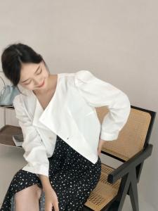 斜门襟长袖小衫,其它,TVMV(4F)