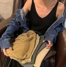 秋款针织背心上新啦,女装背心吊带,金翕服饰