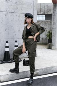 休闲工装套装,女装职业装,帝瀛