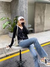 针织羊绒开衫，其它，千百莲