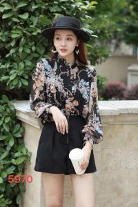 韩版时尚印花衬衣秋季新款，其它，女人驿站