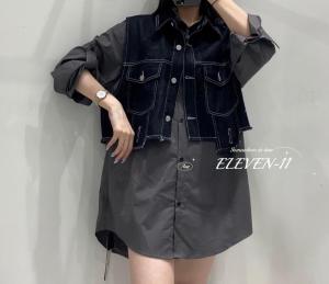 两件套衬衣裙,其它,ELEVEN 拾壹