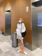 韩版直角肩显瘦小卫衣，女装卫衣/绒衫，淳·清雅秀