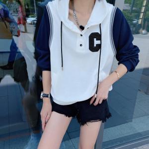 秋装新款连帽卫衣，女装卫衣/绒衫，沐·沐