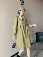 现货，秋装连衣裙，女装连衣裙，精典蓝月