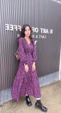 秋季连衣裙，女装连衣裙，川哲