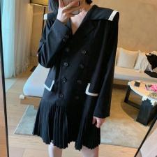 【现货】秋季新款海军领韩系连衣裙，女装连衣裙，1+9