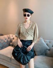 【现货】秋装小衫，其它，秋水月亮