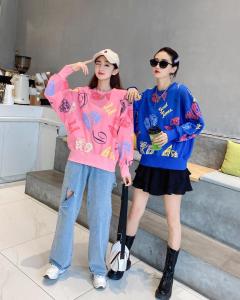 秋款时尚休闲卫衣,女装卫衣/绒衫,泽妤