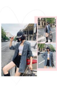秋款牛仔衬衣,其它,红嘴鸥