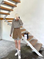 （现货）新款秋款韩版格子百搭两件套，其它，QIANCHEN 谦晨