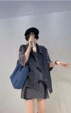 2021秋冬新款大口袋炸街宽松显瘦百搭马甲外套，女装马夹，L·H·X