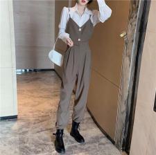 秋装套装，女装职业装，贻思茗