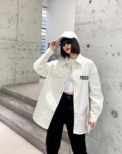 秋款简单款衬衫，女装衬衫，品炫姿