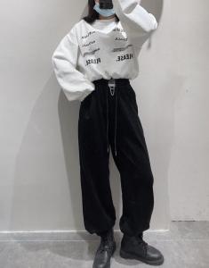 休闲时尚卫裤,女装休闲裤,菲库feiku