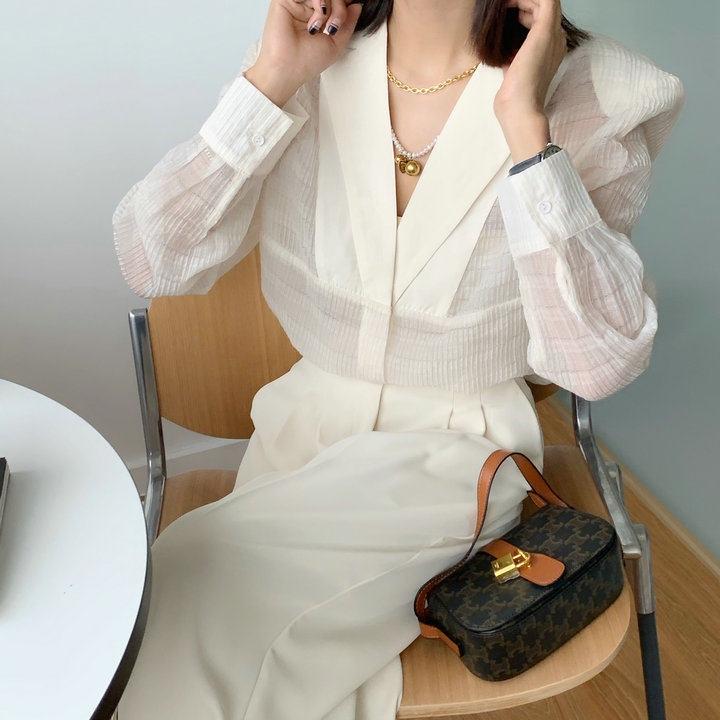 现货早秋薄款西装，女装西装，欧妮卡蒂蔓