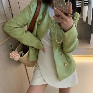 瑟琳绿色开衫,其它,XTZ style