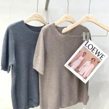 早秋针织短袖均码，其它，BAIBIANYIYI