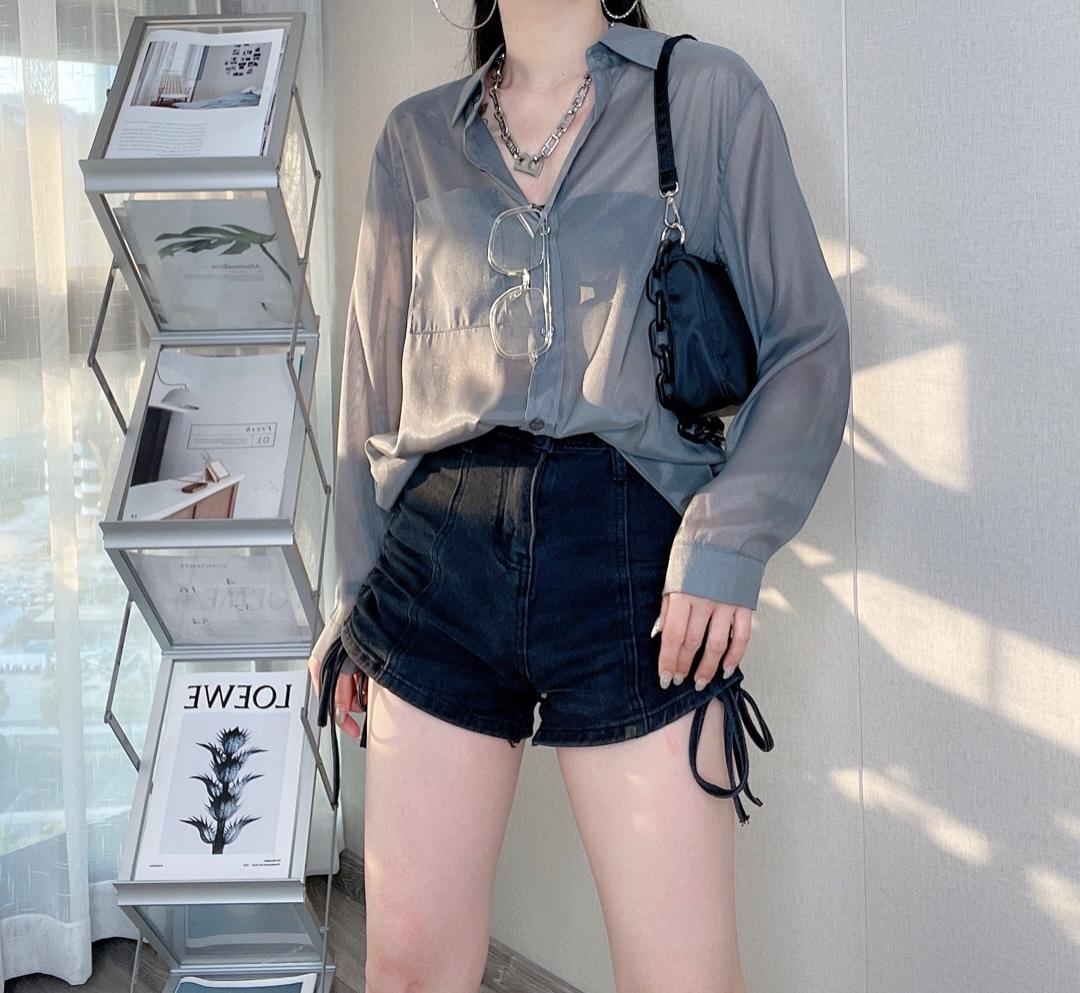秋款衬衫，女装衬衫，迪黎
