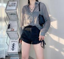 秋款衬衫，女装衬衫，迪黎