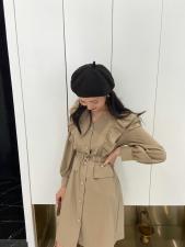 现货，秋装连衣裙，女装连衣裙，精典蓝月