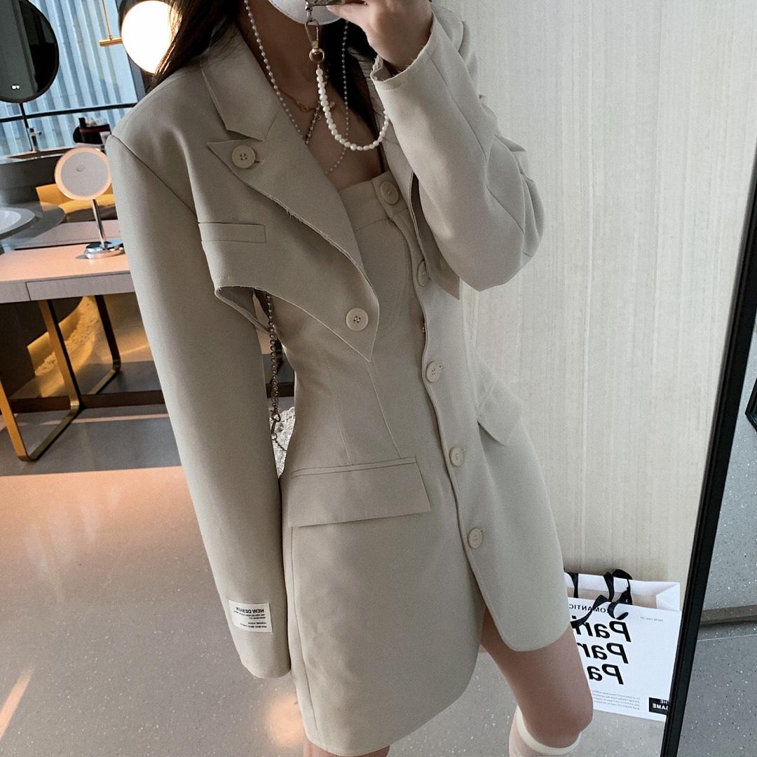 超短款西装，女装西装，XTZ style