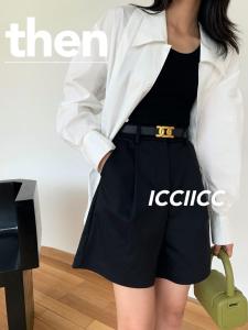 各种牛仔裤和面料裤，还有T和卫衣，女装牛仔裤，icciicc