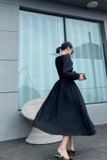 【现货】韩昕秋季新款连衣裙设计，女装连衣裙，韩昕