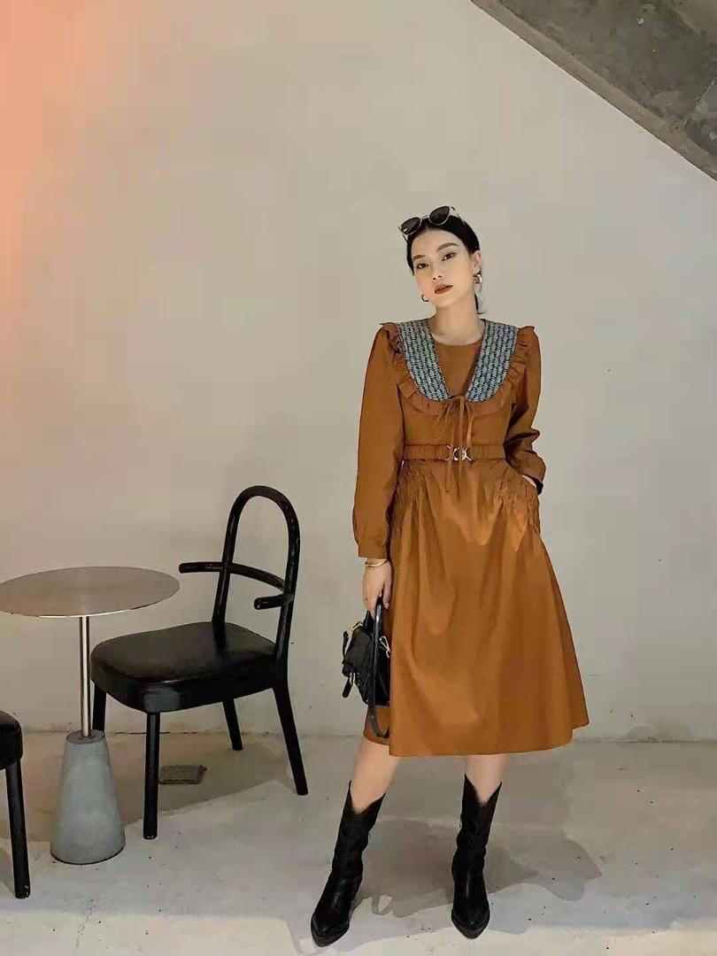 连衣裙，女装连衣裙，Mokou陌扣