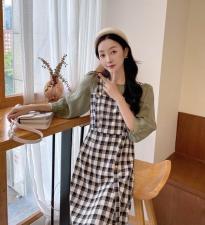 秋季新款韩版连衣裙，女装连衣裙，E莎