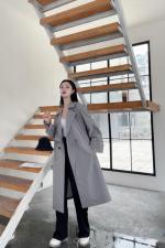 （现货）新款秋款韩版百搭风衣外套，女装风衣，QIANCHEN 谦晨
