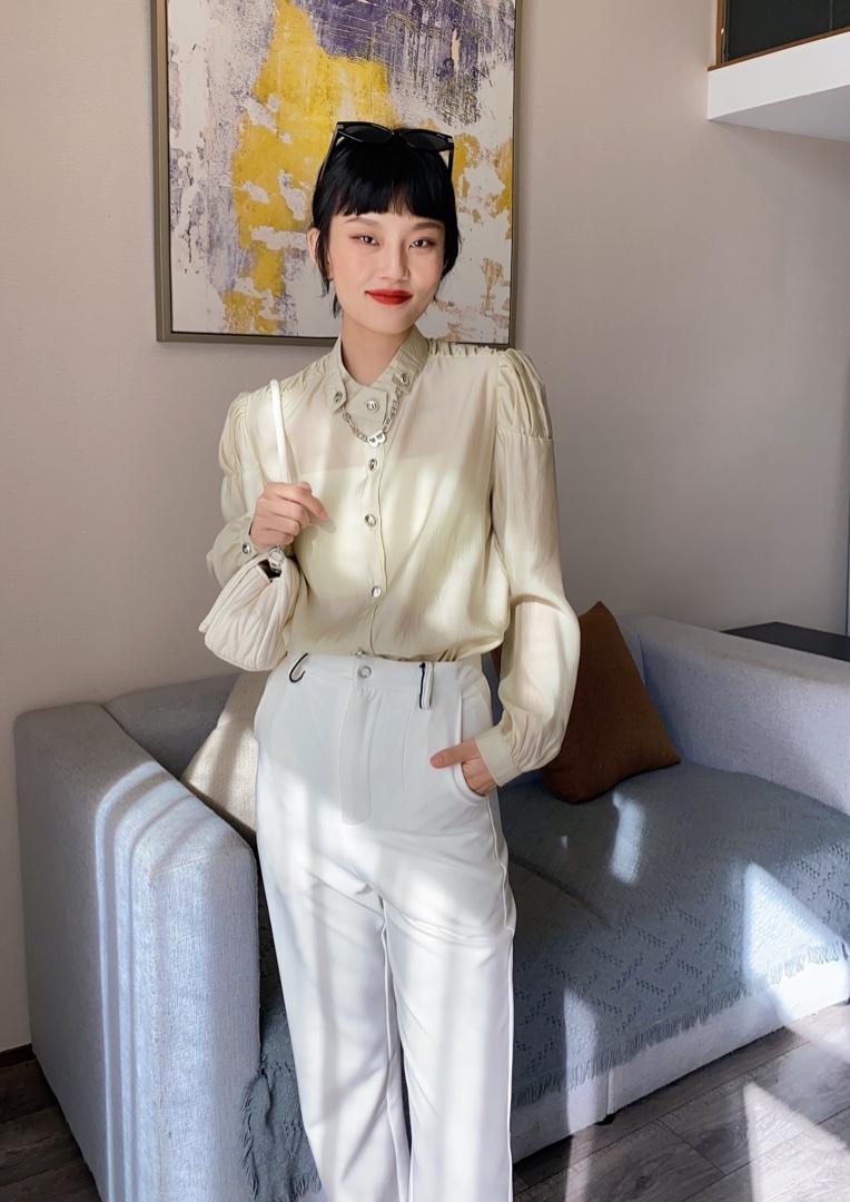 秋装新款衬衫，女装衬衫，千衣百顺