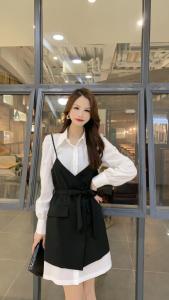 秋装、两件套连衣裙,女装连衣裙,茜娅图seattle