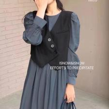 2021布萱新款秋款连衣裙,女装连衣裙,布萱