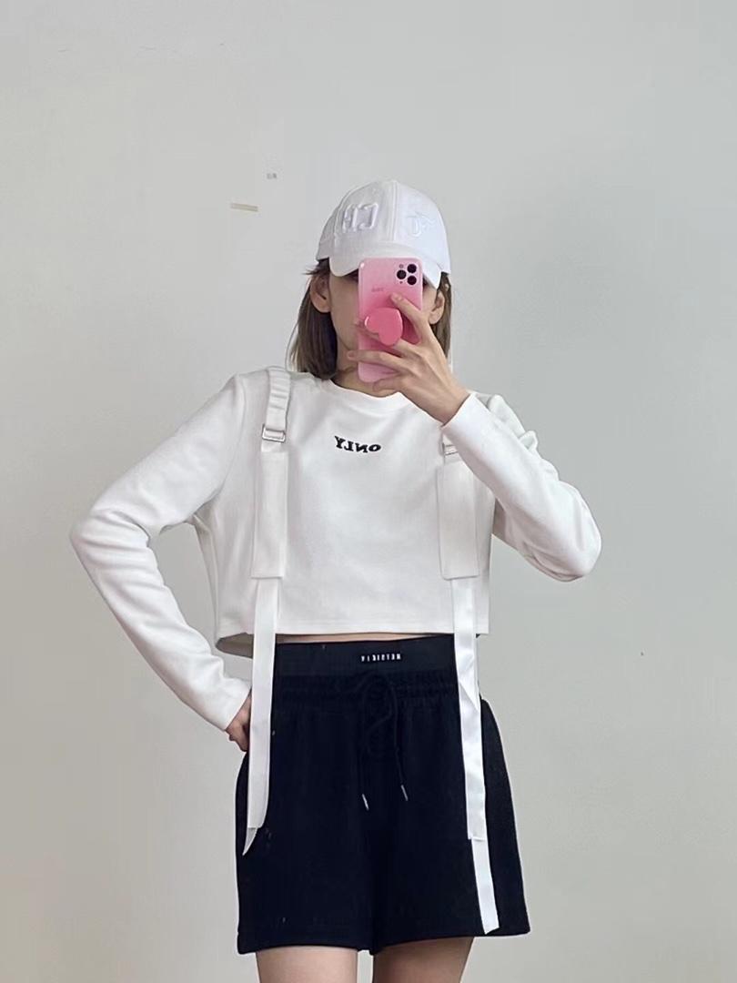 新品飘带设计卫衣，女装卫衣/绒衫，G7V7