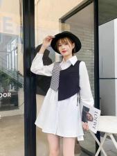 衬衫两件套，女装衬衫，田间晨露