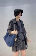 2021秋冬新款大口袋炸街宽松显瘦百搭马甲外套，女装马夹，L·H·X