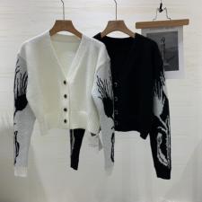 袖子印花开衫，其它，XTZ style