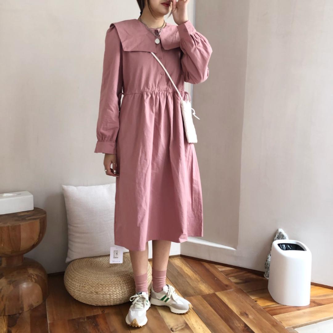 现货2021秋款连衣裙，女装连衣裙，卡e菲