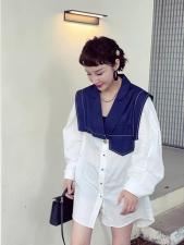 【现货】秋季新款高品质拼接衬衣，其它，1+9