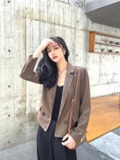 早秋西装外套，女装西装，香榭丽舍