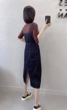 牛仔背带裙，其它，秀红佳丽