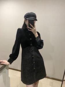 秋装连衣裙，女装连衣裙，领秀