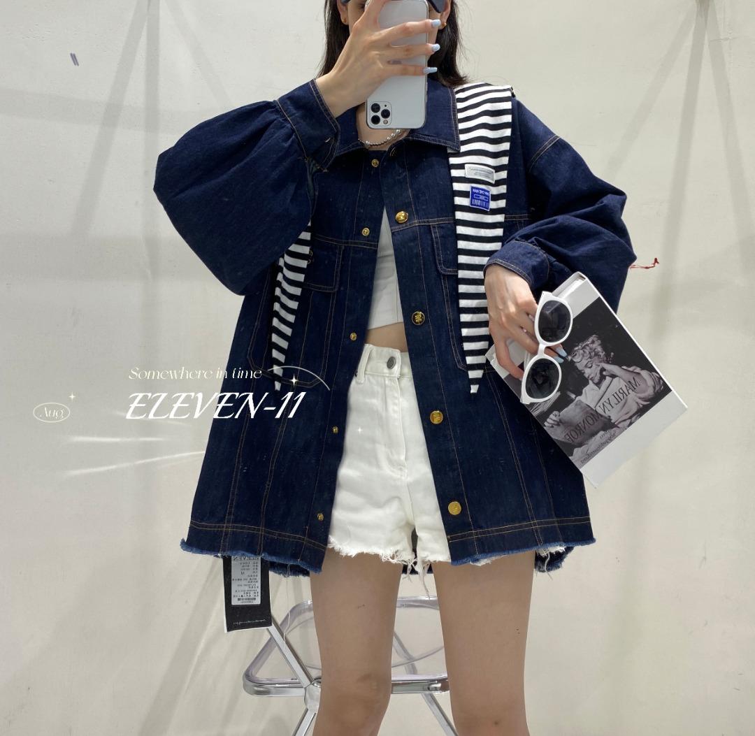 牛仔披肩两件套美丽到爆，其它，ELEVEN 拾壹
