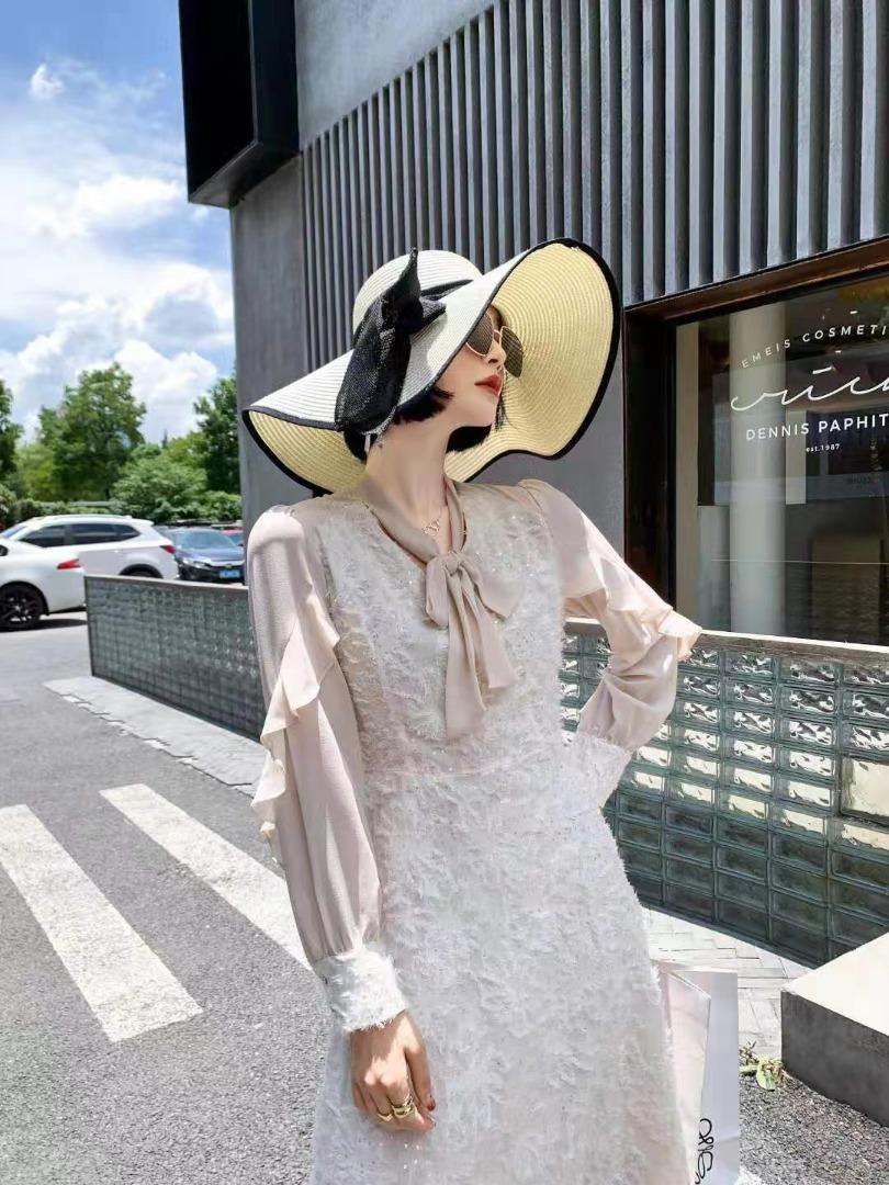 现货秋季新品连衣裙，女装连衣裙，洲忆家