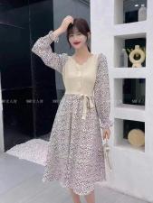 假两件套连衣裙，女装连衣裙，梦幻美人鱼